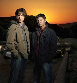 Stars of Supernatural DVD - Jared Padalecki and Jensen Ackles
